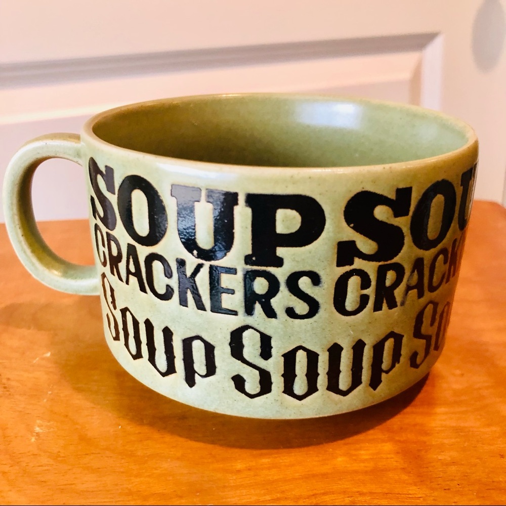 Vintage Soup Mug